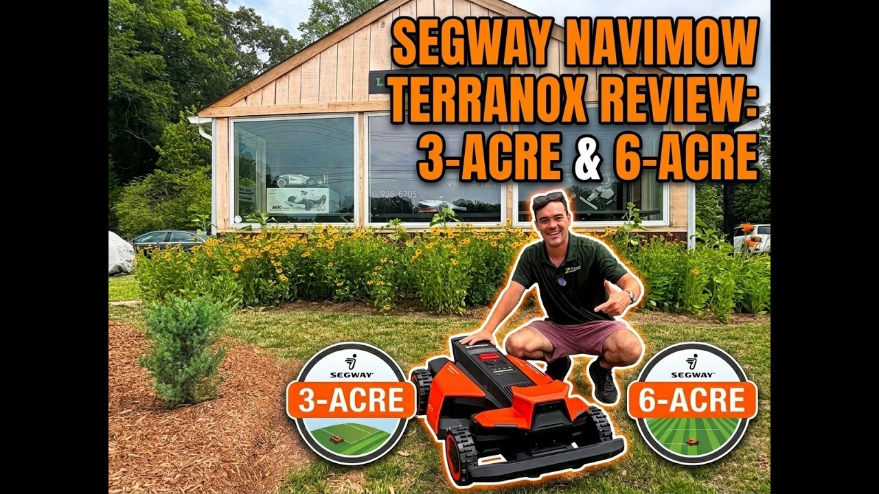 テラノヴァ　必須　 Segway Navimow Terranox レビュー：3エーカー＆6エーカーの業務用