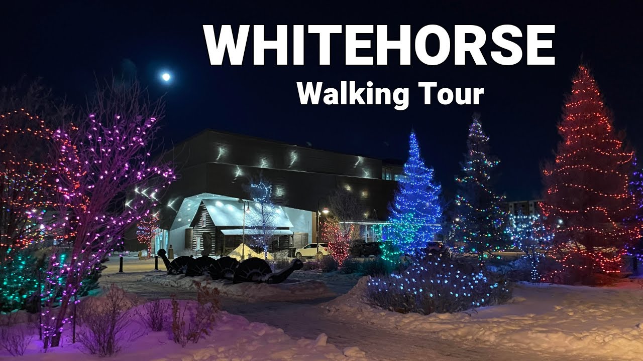 Whitehorse Walking Tour - Winter Evening