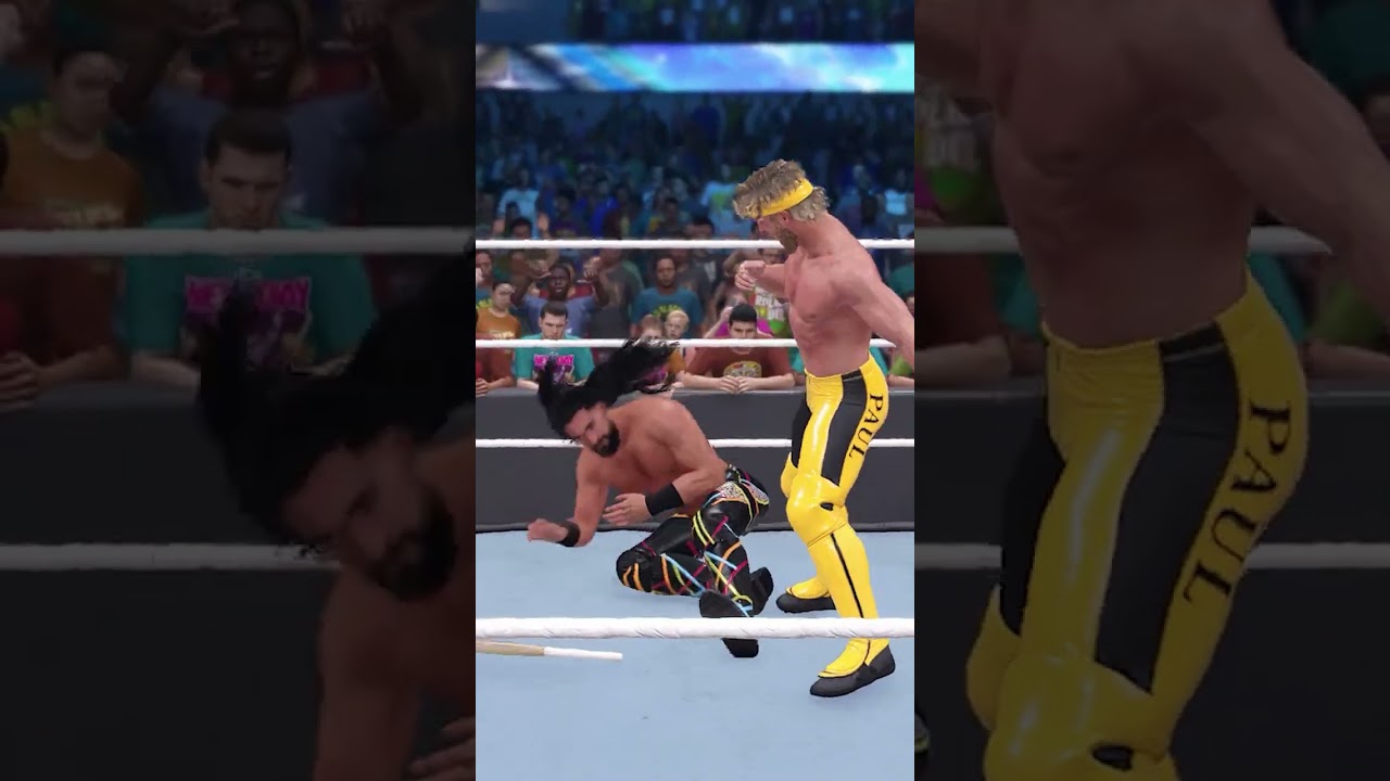 SethRollins vs LoganPaul [1080p]60fps gameplay