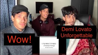 Demi Lovato - Unforgettable (VVV Era Reaction)