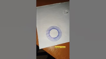 😍How many rotations did this pen make in total ? #shorts #spirograph #2024