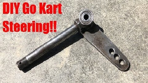 DIY Go Kart Steering! (Easy)