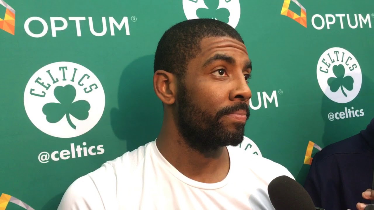 Absent Kyrie taunted in Boston, then speaks out