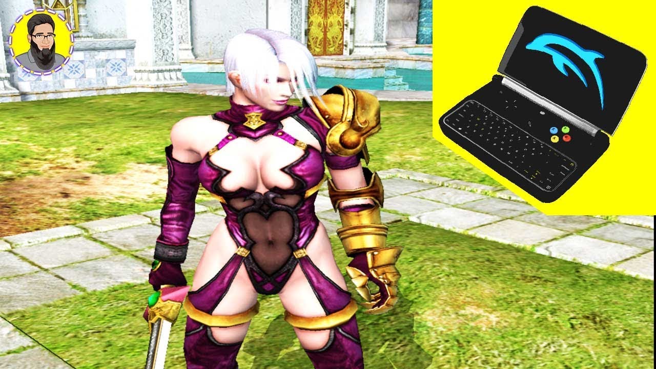 SoulCalibur II GPD Win 2/GameCube (Low Specs PC Dolphin Emulator) FPS Test!