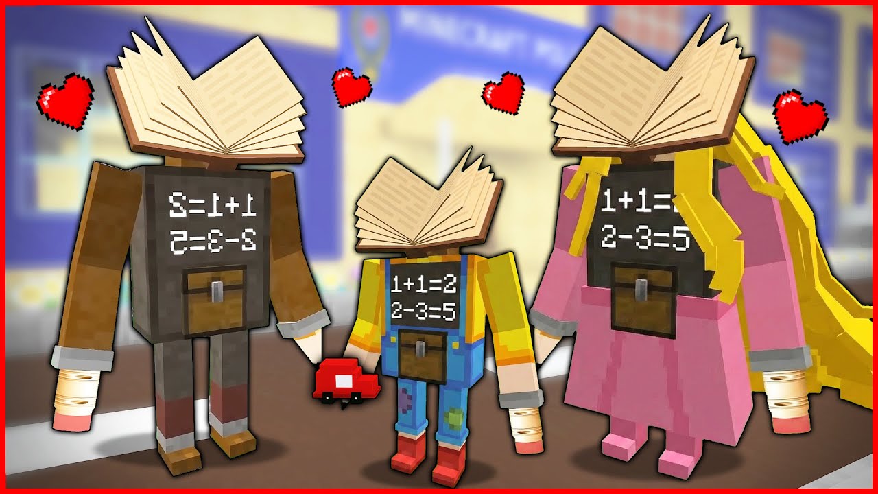 У ШКОЛЬНОГО МОНСТРА РОДИЛСЯ РЕБЁНОК! 😱 - Minecraft: БОГАТАЯ БЕДНАЯ ЖИЗНЬ!