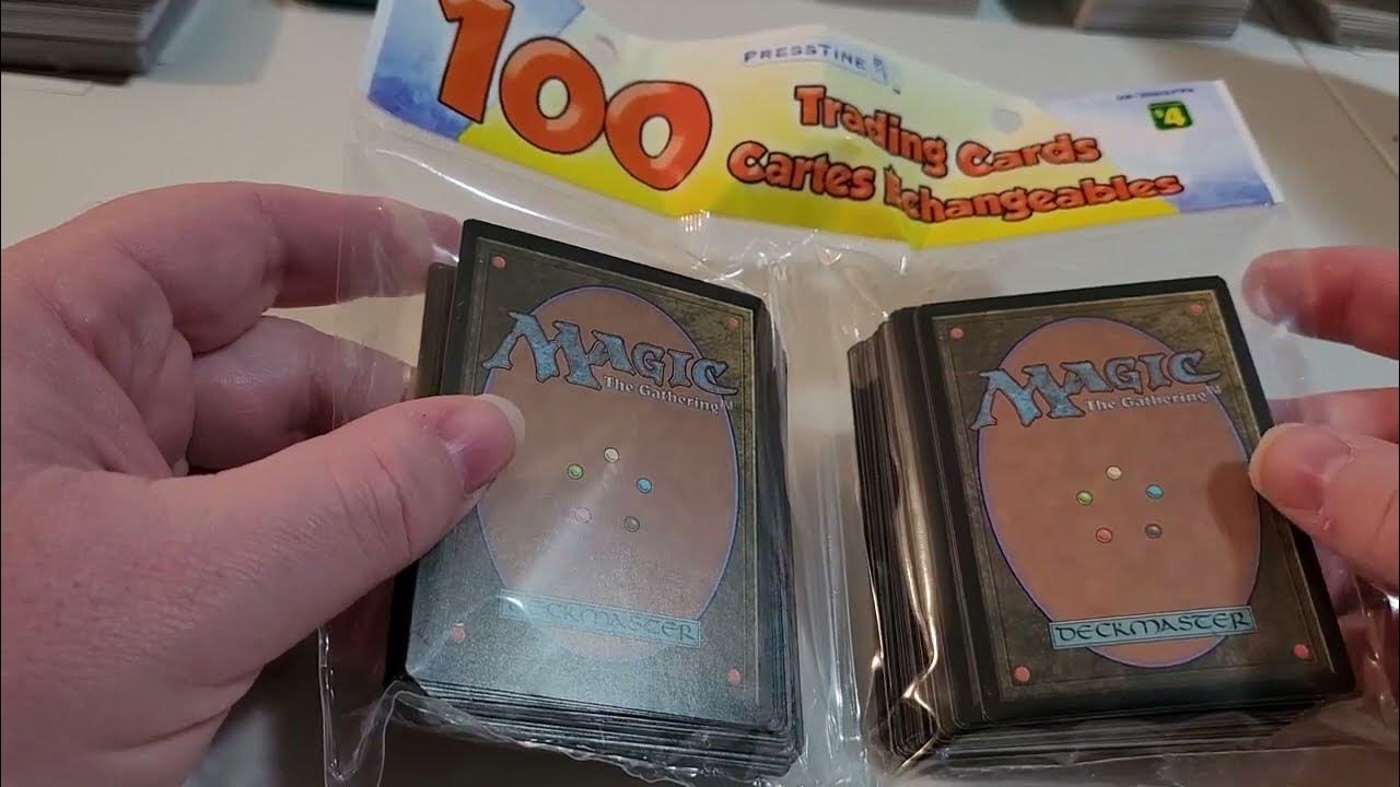 Magic The Gathering The Dollarama (PressTine) 100 Card Pack YouTube