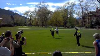 4/20 Take Down At the University of Colorado's Norlin Quad, Boulder Colorado