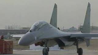 Иркутский авиационный завод. Су-27УБК (отправка в Китай). Октябрь 2001