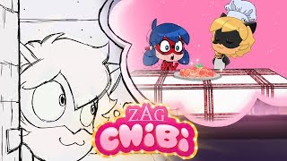 MIRACULOUS CHIBI - ROOFTOP DINNER [ANIMATIC-TO-SCREEN]