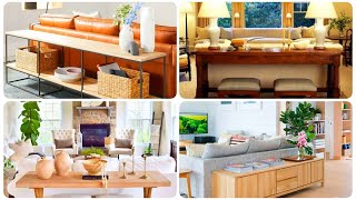 Creative Ways to Decorate Behind Your Sofa Table | Sofa Table Styling Ideas | Living Room Decor