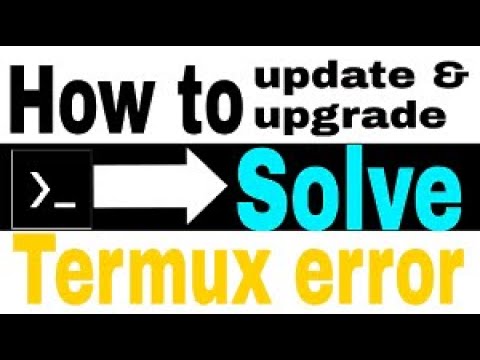 termux update && upgrade problem solution...