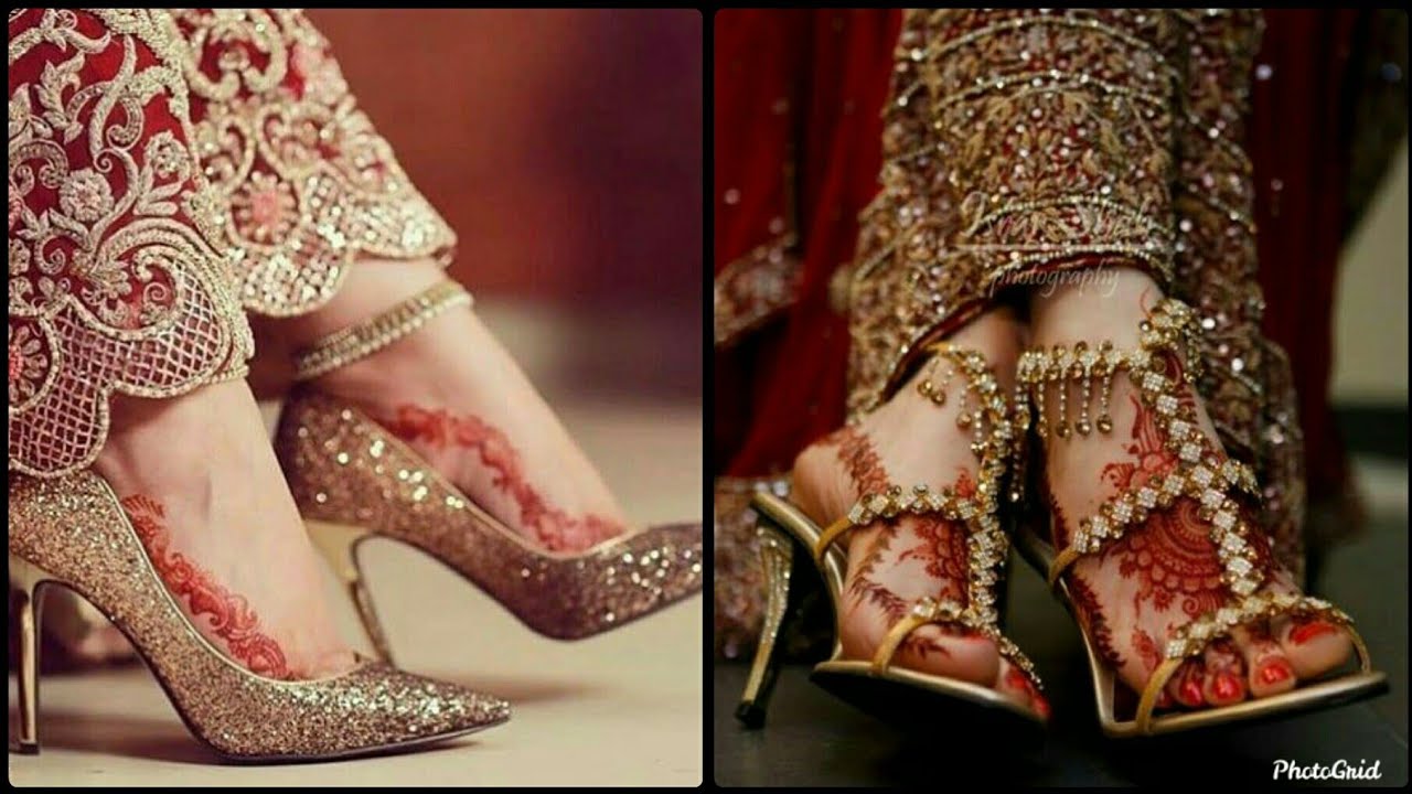 trendy bridal shoes