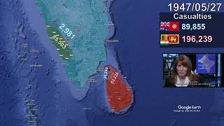 What If Sri Lanka-India War Of Independence Using Google Earth
