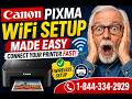 Canon PIXMA WiFi Setup Made Easy – Connect Your Printer Fast! | ij start Canon Printer Setup
