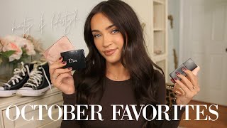 OCTOBER FAVORITES ~ lifestyle, makeup, hair, skin