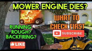 Mower engine dying? Running Rough? by Mechanical Mind 546 views 4 days ago 15 minutes