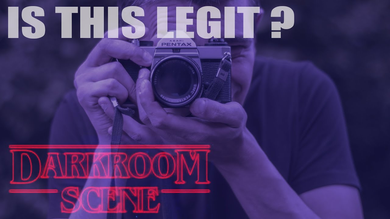 Stranger Things Darkroom Scene Is it legit or fake ? YouTube
