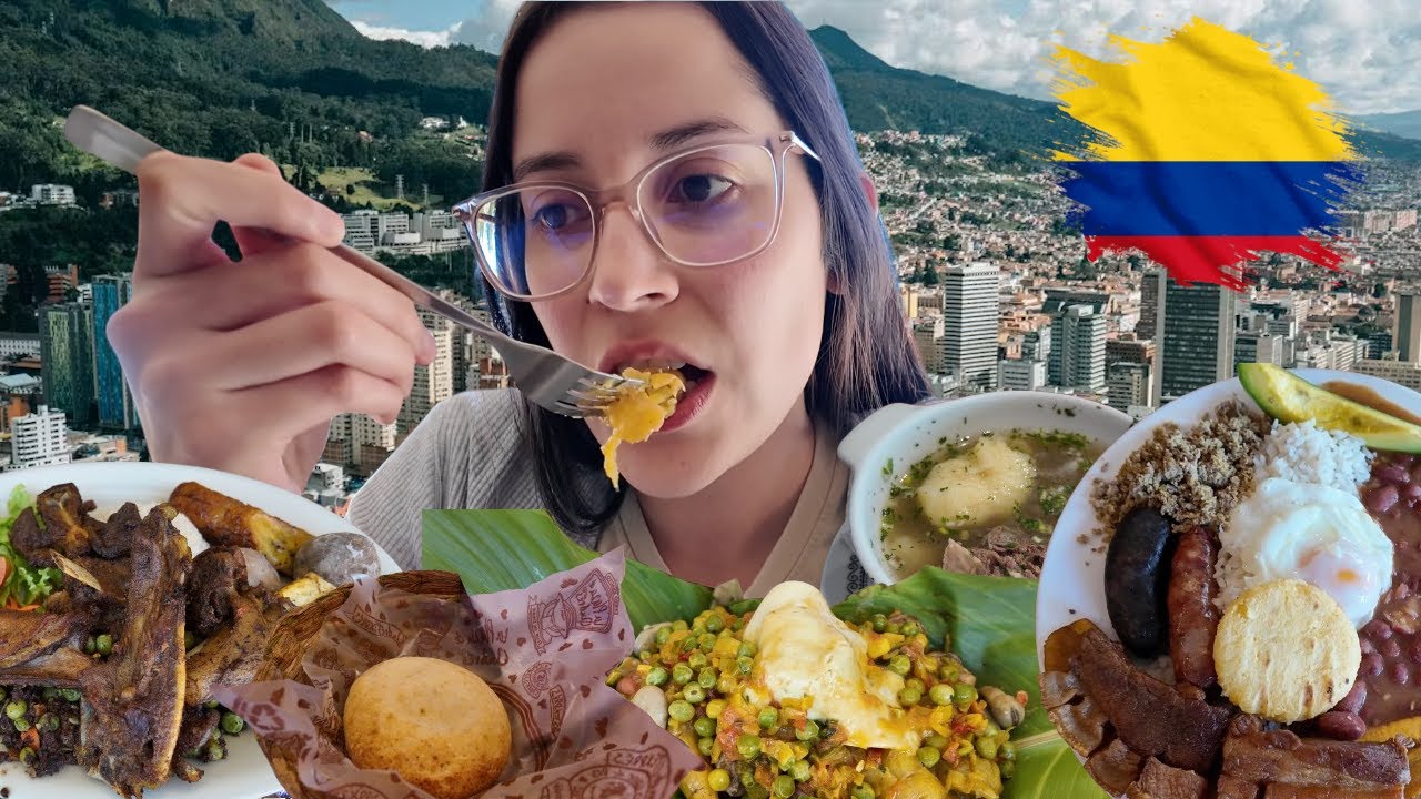 PROBANDO COMIDA COLOMBIANA | PRIMERA VEZ 🇨🇴