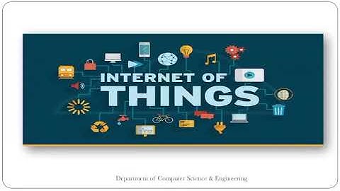 JCE CS 15CS81 Module 2.1 The ‘Things’ in IoT