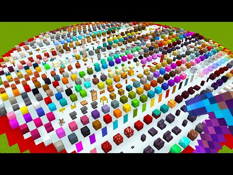 I Collected Every Block in Survival Minecraft