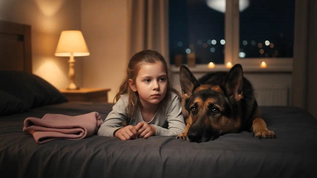 Dziewczynka i owczarek niemiecki: Niezwykła więź, która wstrząsnęła rodziną