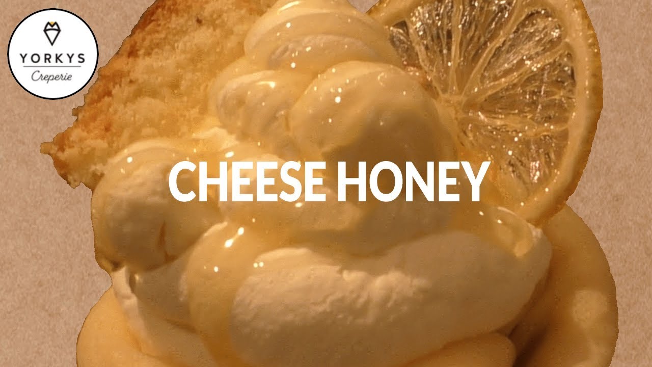 チーズはちみつ 880円【大阪クレープ】CHEESE HONEY【ヨーキーズ クレープリー】