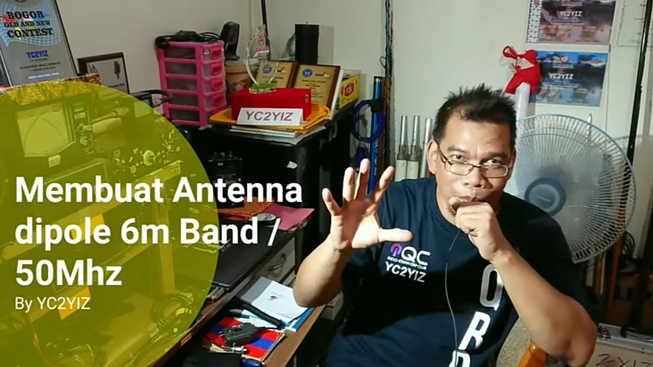 Membuat Antenna dipole 6m band