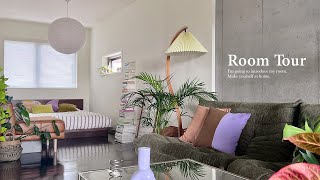 【Room tour】Stylish Storage Ideas, Vibrant Interiors for Room Design. Couple's Life・Houseplants