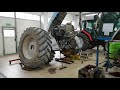 Agro mechanika serwis maszyn rolniczych naprawa landiniego i uważajcie na ciągniki z pod ladowacza