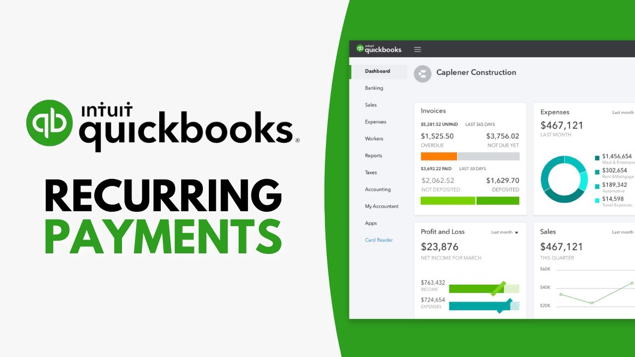 How to Set Up Recurring Payments in QuickBooks Online - Step by Step ...