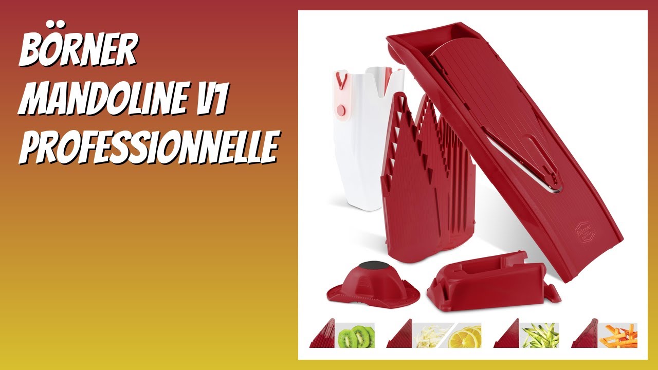 AVIS (2026) : Börner Mandoline V1 Professionnelle. DÉTAILS