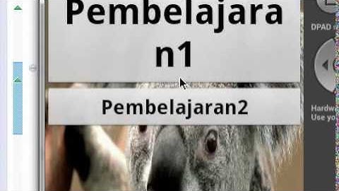 Tahap Perkuliahan Ke 10 - Pemrograman Aplikasi Android