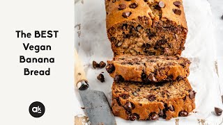 The BEST Vegan Banana Bread You'll Ever Eat