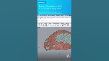 How To Make Honeycomb Shells In Grasshopper #parametricdesign