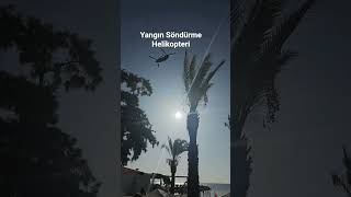 Yangin Söndürme Helikopteri̇ Su Alma Resimi