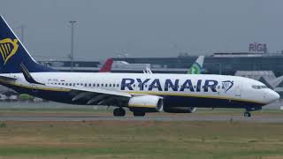 Ryanair Boeing 737-8As Arrival At Rix From Kva | Aircraft  Sp-Rsl | Flight Rr5078