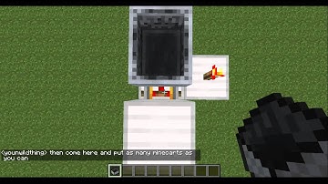 Minecraft - How To Make Minecarts Move Without Rails