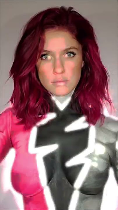 BODY PAINT Power Rangers Dino Fury Pink Ranger Morph! Super Sentai! #Shorts
