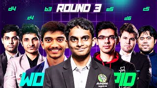 Fide World Cup 2023 Round 3.2 | Gukesh, Vidit, Nihal, Arjun, Pragg in Action