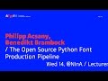Tailoring tools for type designers