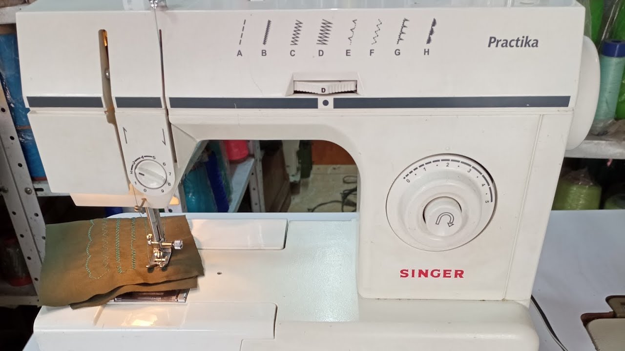 Singer Machine 2808 COMO ENHEBRAR UNA SINGER PRACTIKA 2808 C 🪡🧵🤍 - YouTube