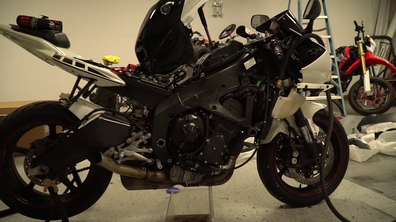 BlueDevil Head Gasket Sealer Did it work? 2006 Yamaha R6 YouTube