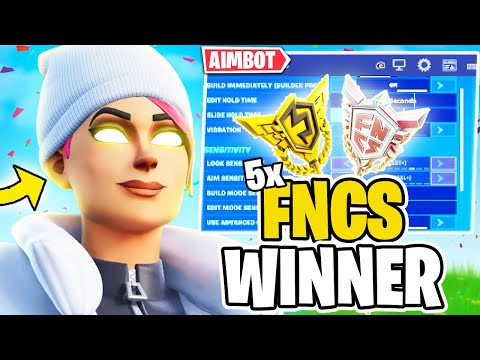These AIMBOT SETTINGS Made Him 5x FNCS Winner ??? ($550,000)