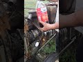 Coca cola cleans radiator