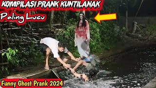 Kompilasi Prank Kuntilanak Paling Lucu || Dijamin Ngakak || Top Funny Ghost Prank