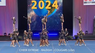 The Cheerleading Worlds 2024 Cheer Extreme Allstars Cougars