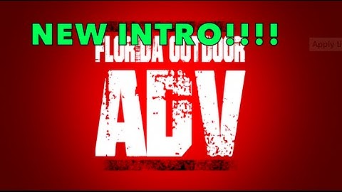 My new INTRO - Thank you RevvinRav