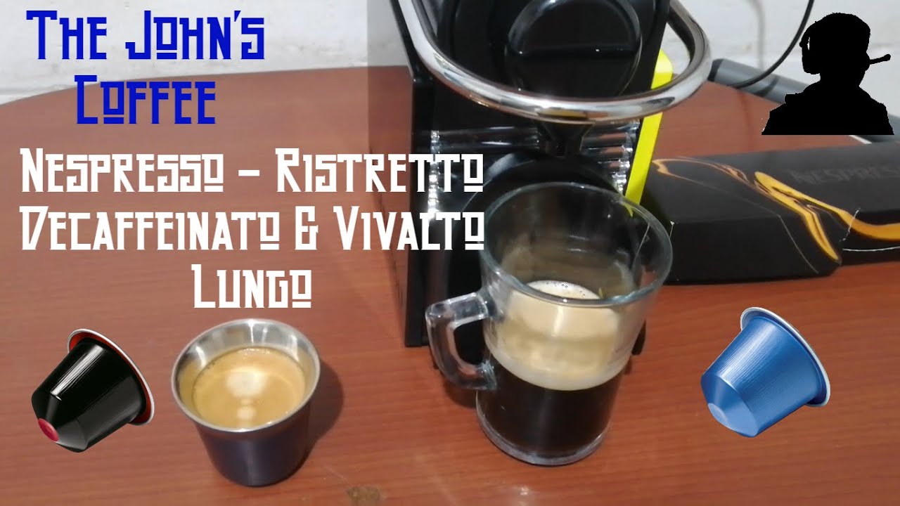 Nespresso - Ristretto Decaffeinato \u0026 Vivalto Lungo - YouTube