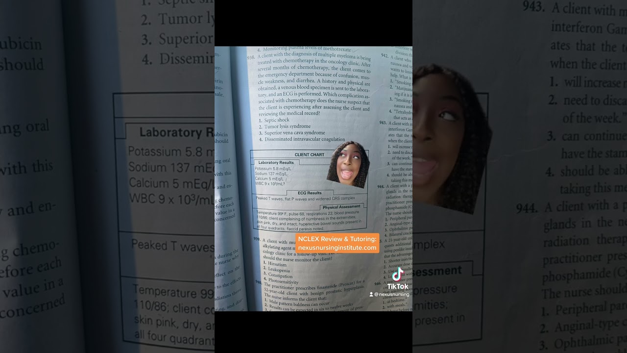 Chemo Complications 👩🏾‍⚕️📚🩺