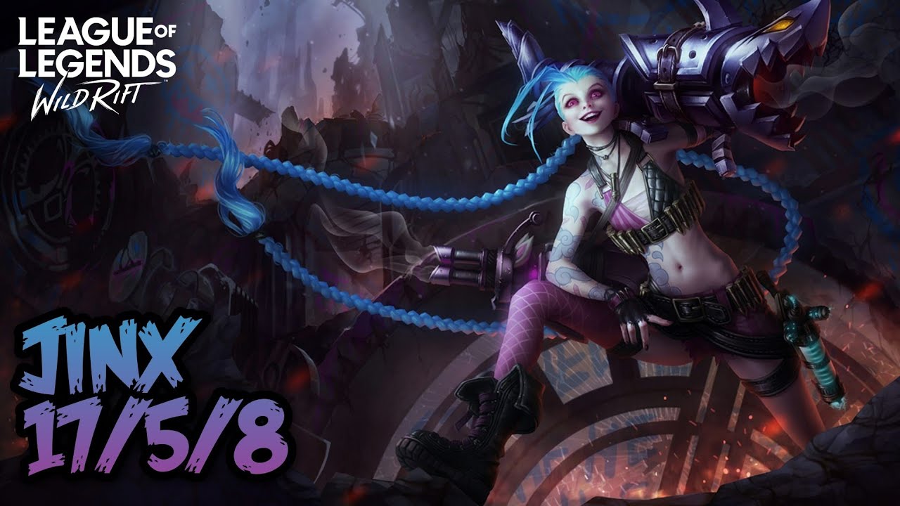 You Can't Hide from Jinx's Ultimate | LoL Wild Rift Gameplay